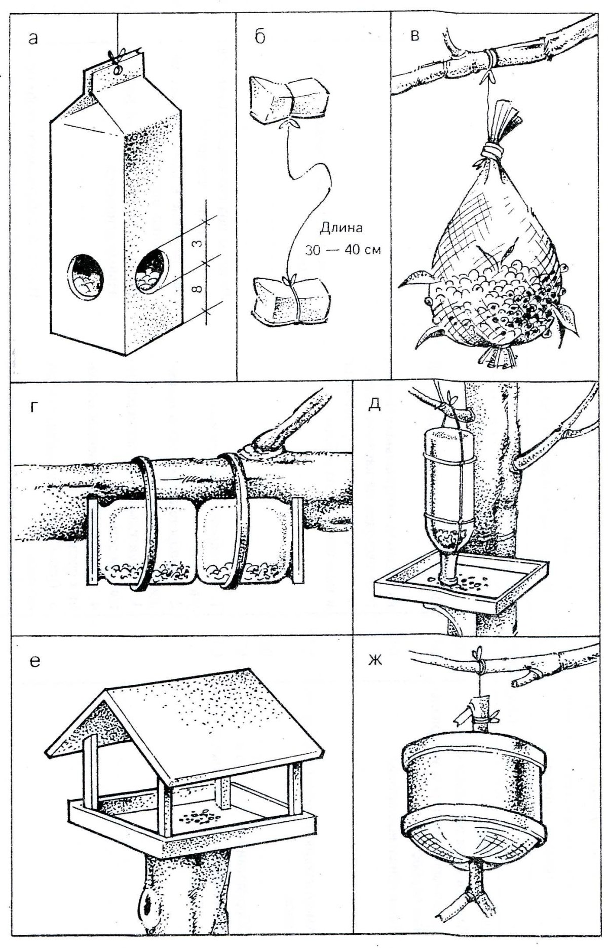 Нарисовать кормушку
