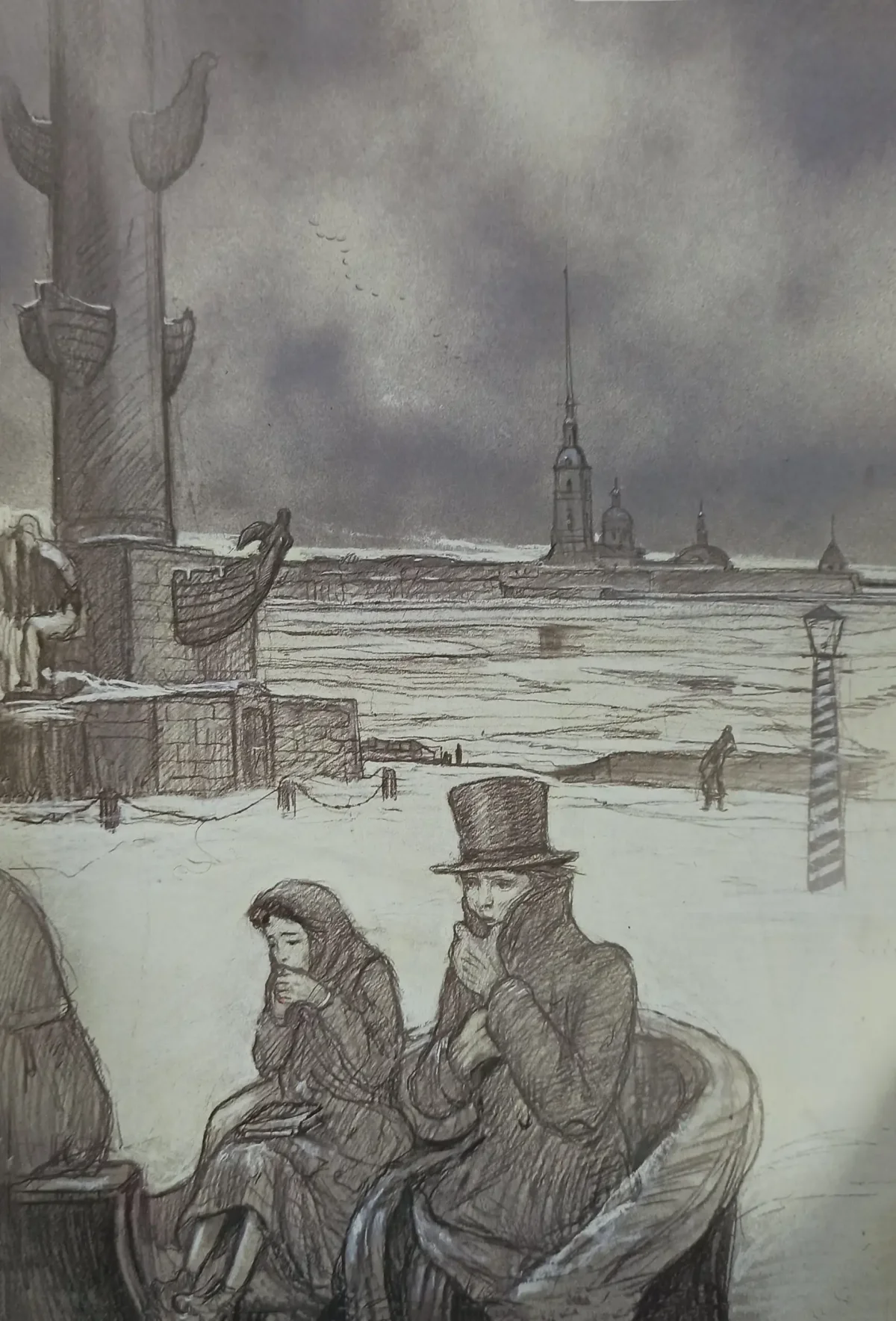 Илья Глазунов Петербург Достоевского картины