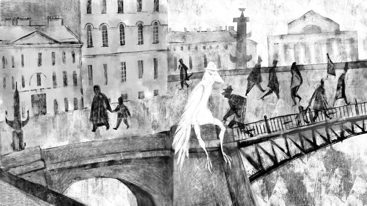 Иллюстрации к произведениям о петербурге