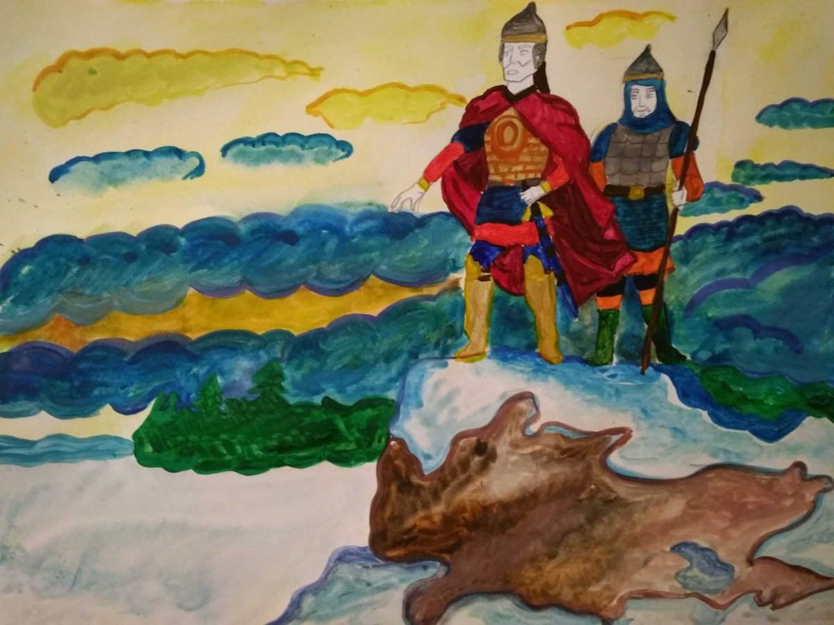 Разукрашка князь Владимир