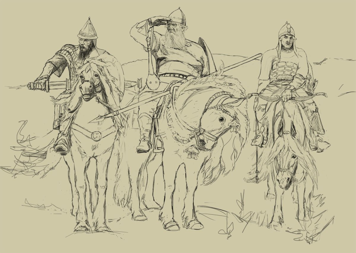 Русский Витязь вектор