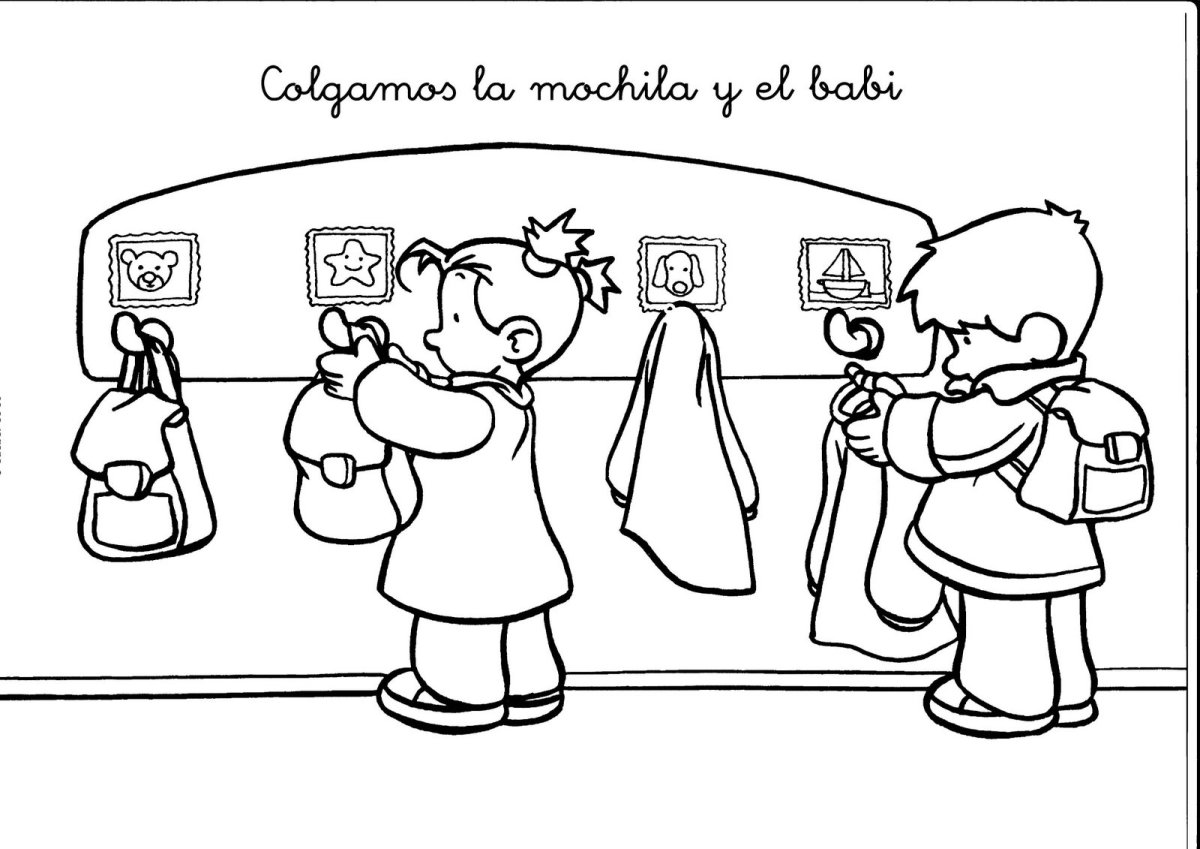 Поведение раскраски для детей