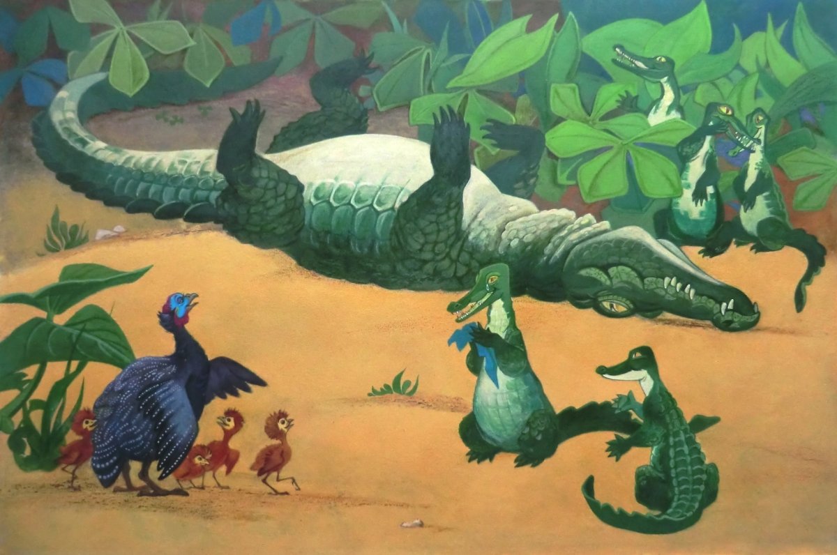 Иллюстрации к африканским сказкам