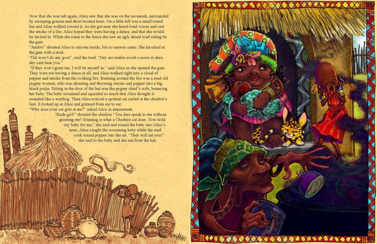 Африканская Алиса в стране чудес