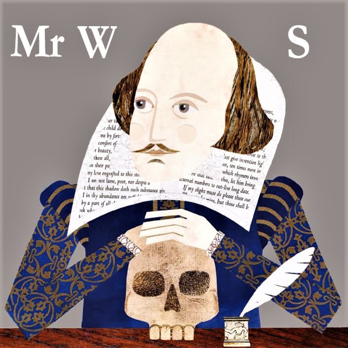 Уильям Шекспир коллаж