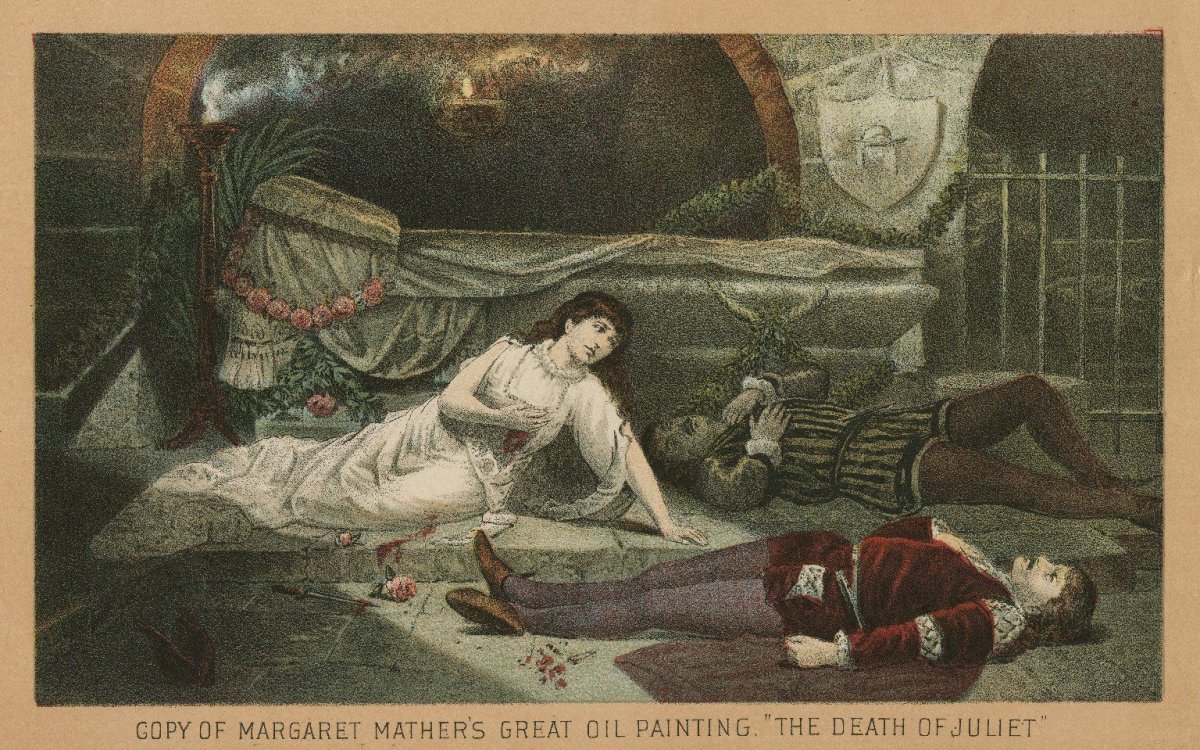 Картина смерть ромэо и Джульетты