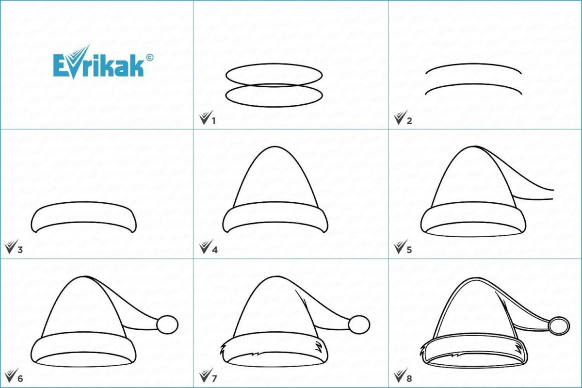 Шапка раскраска