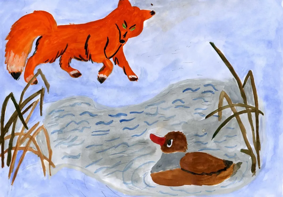 Серая шейка мультфильм 1948