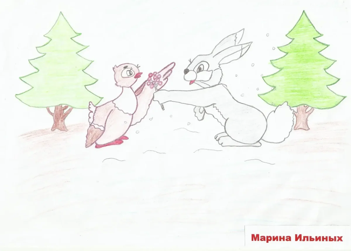 Мамин Сибиряк серая шейка раскраска