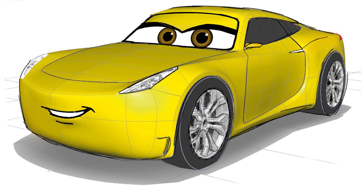 Молния Маккуин и Крус Рамирес