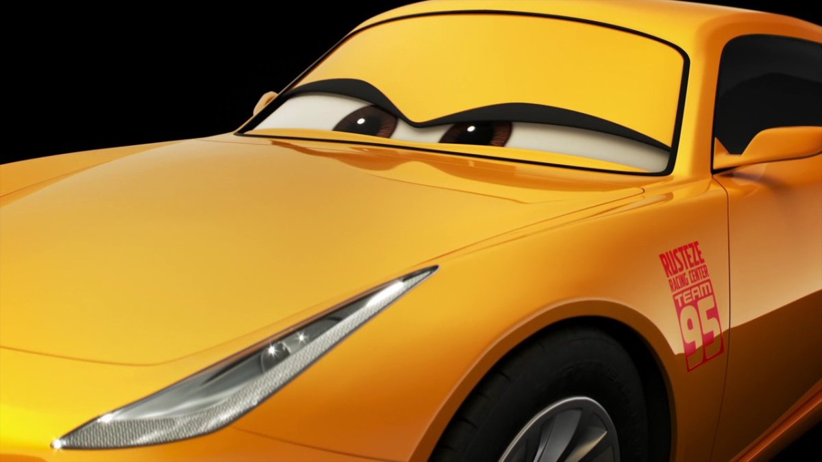 Раскраски Тачки Джексон шторм