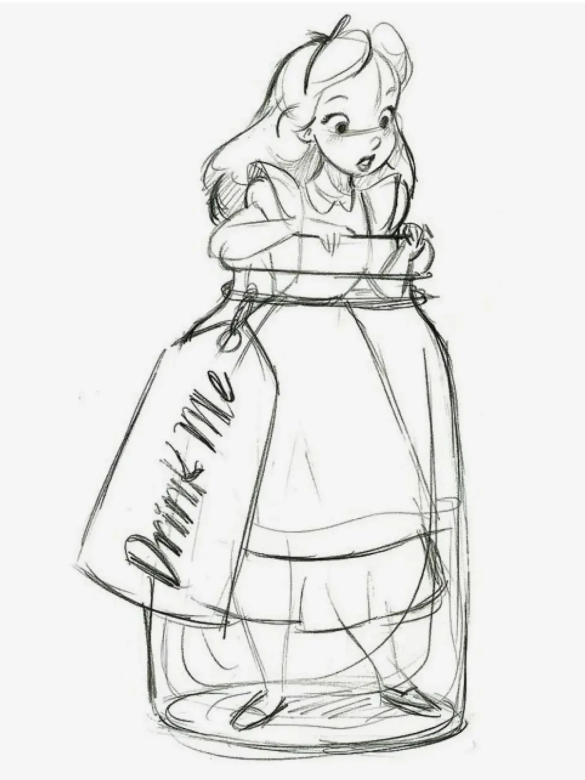 Маша из сказки Маша и медведь раскраска