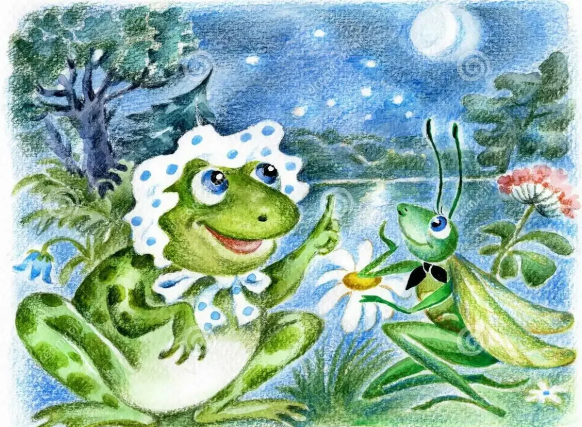 Лягушка прожорливое брюшко