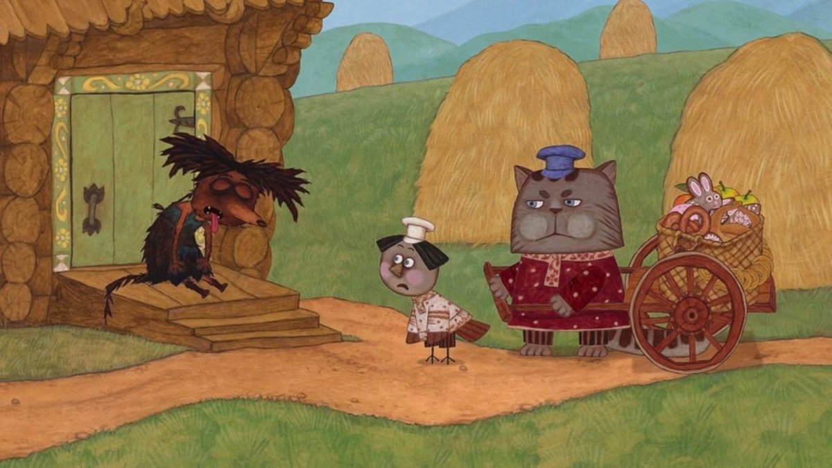 Иллюстрации к сказке Жихарка