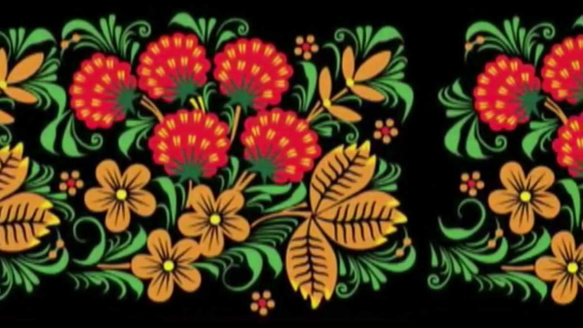 Футажи народные узоры