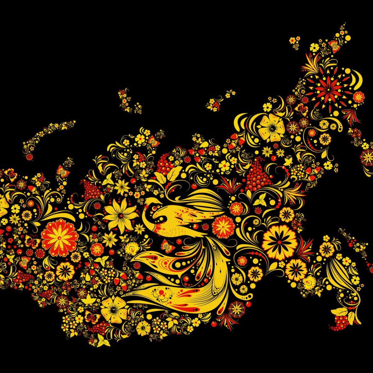 Русские народные мотивы