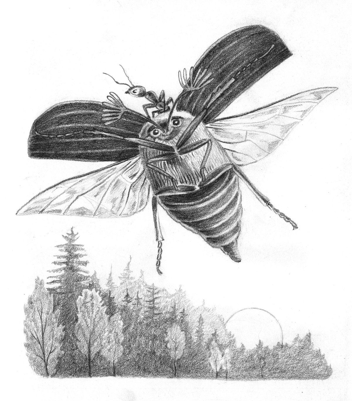 Виталий Бианки приключения муравьишки