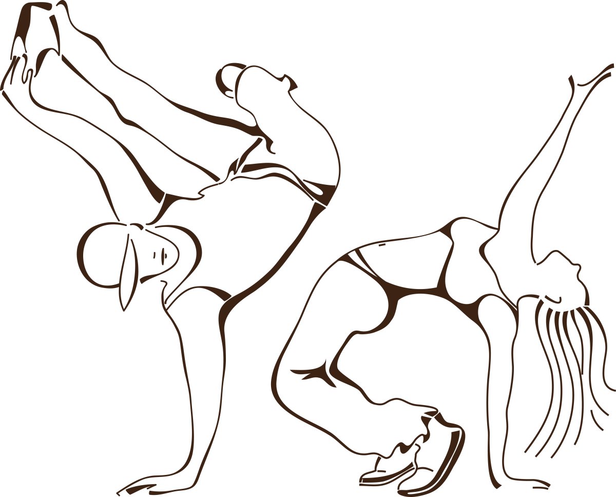 Паркур граффити рисунок