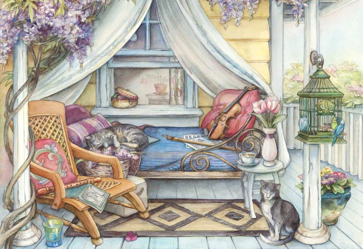 Иллюстрации Ким Якобс