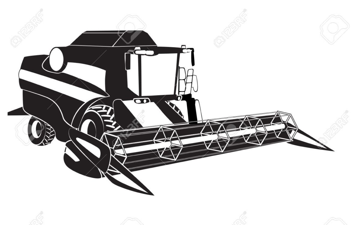 Комбайн вектор чб