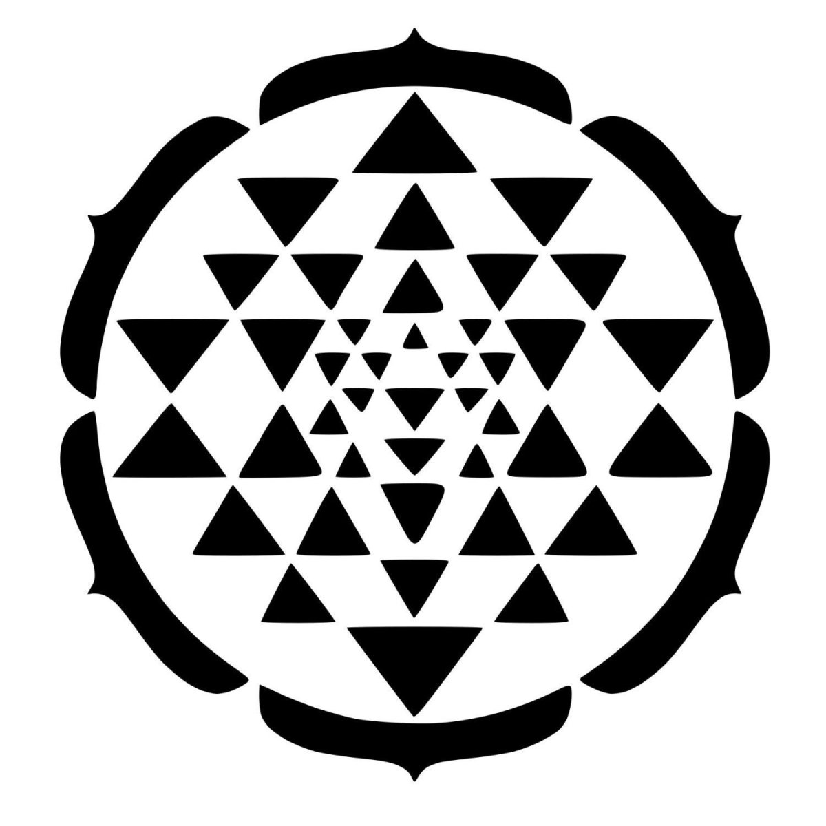 Шри Янтра и цветок жизни