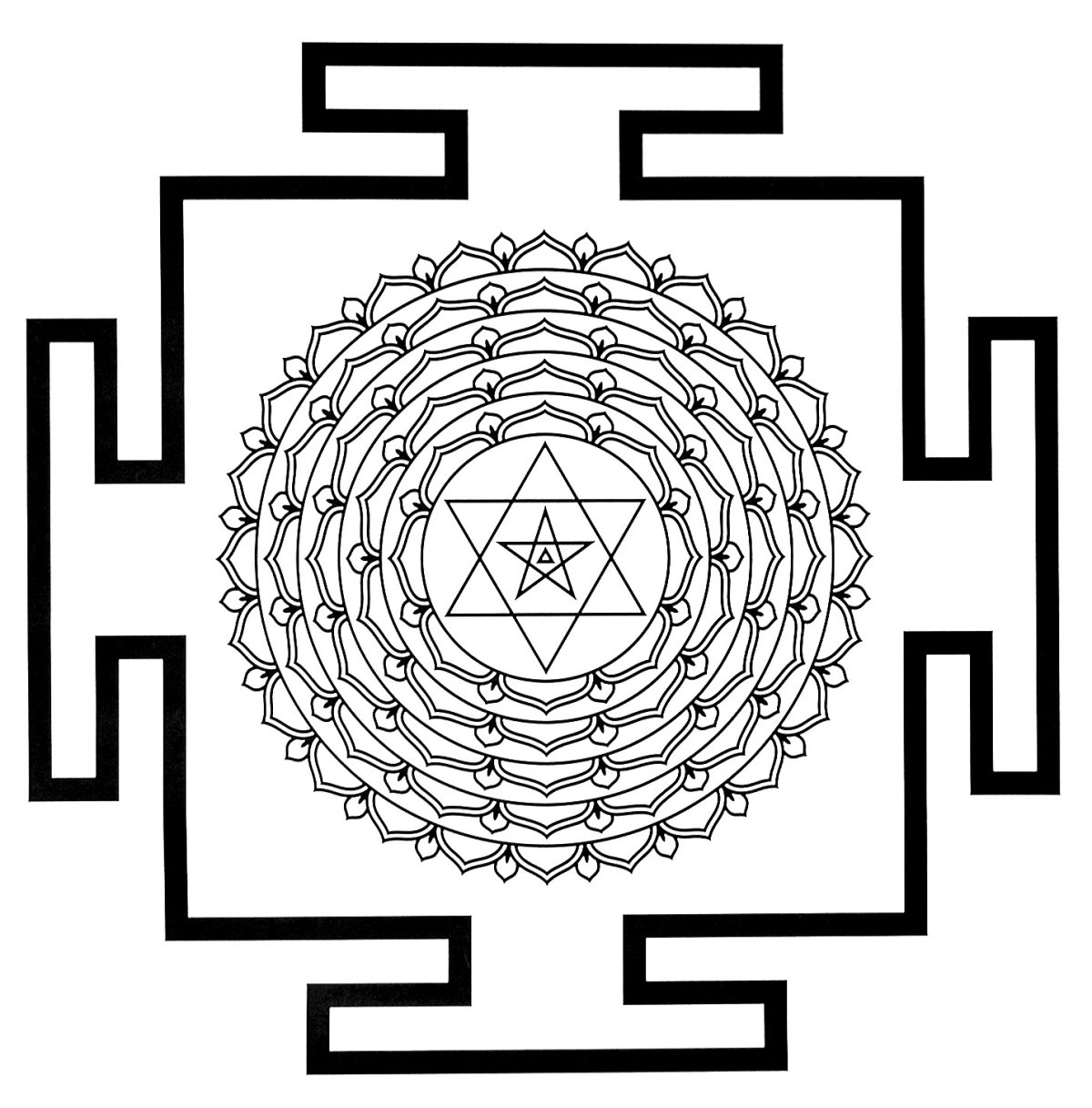 Шри Гаятри Янтра