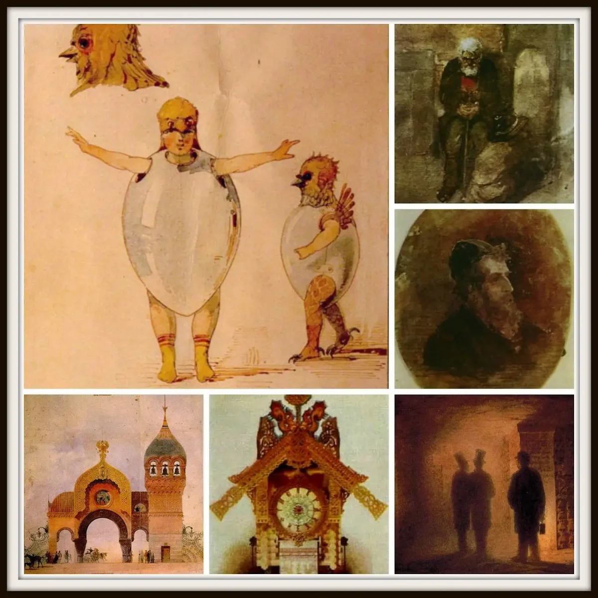 Виктор Александрович Гартман картины с выставки