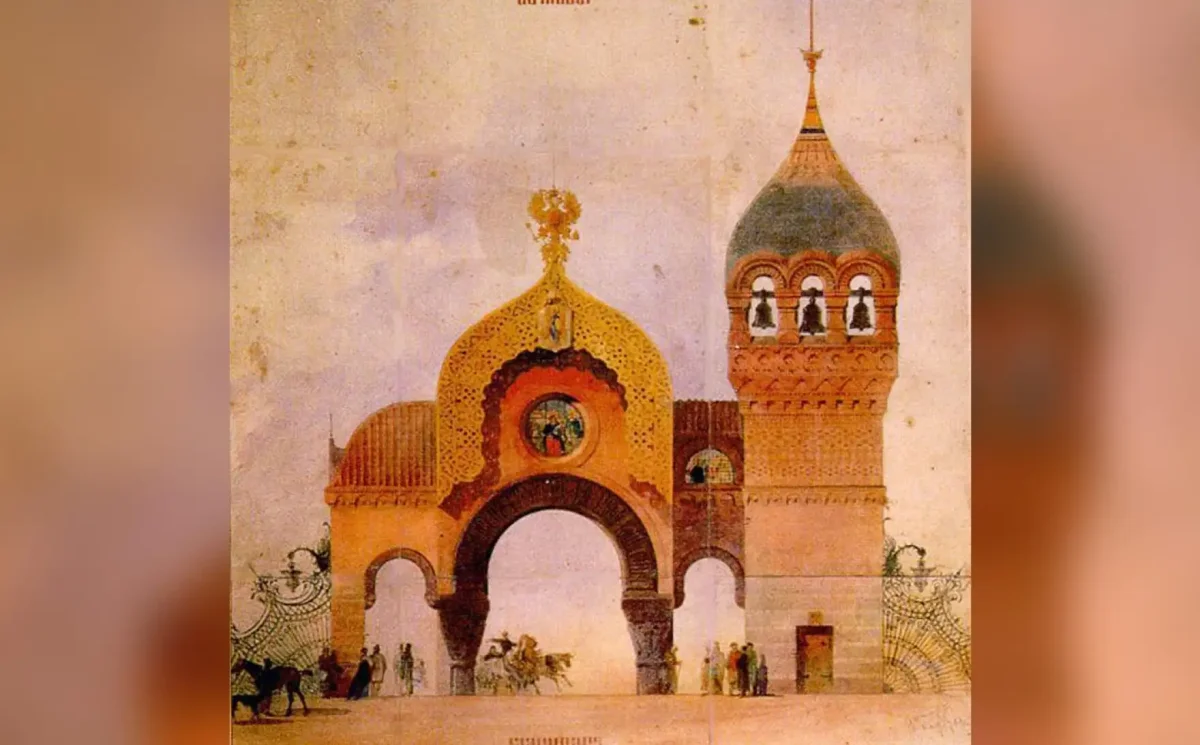 Гартман Богатырские ворота картина