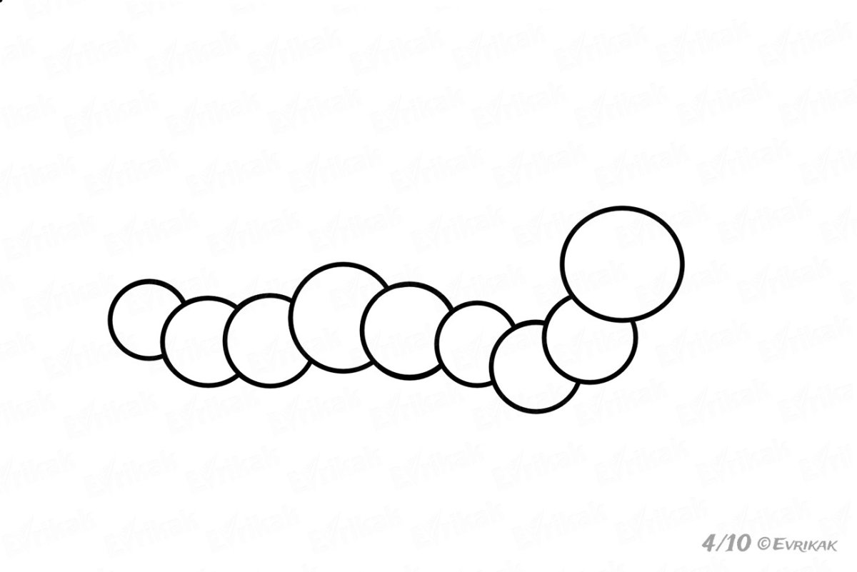 Гусеница в бабочку раскраска для детей