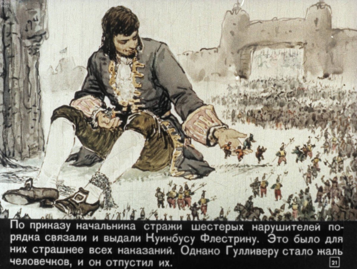 Гулливер в стране лилипутов книга