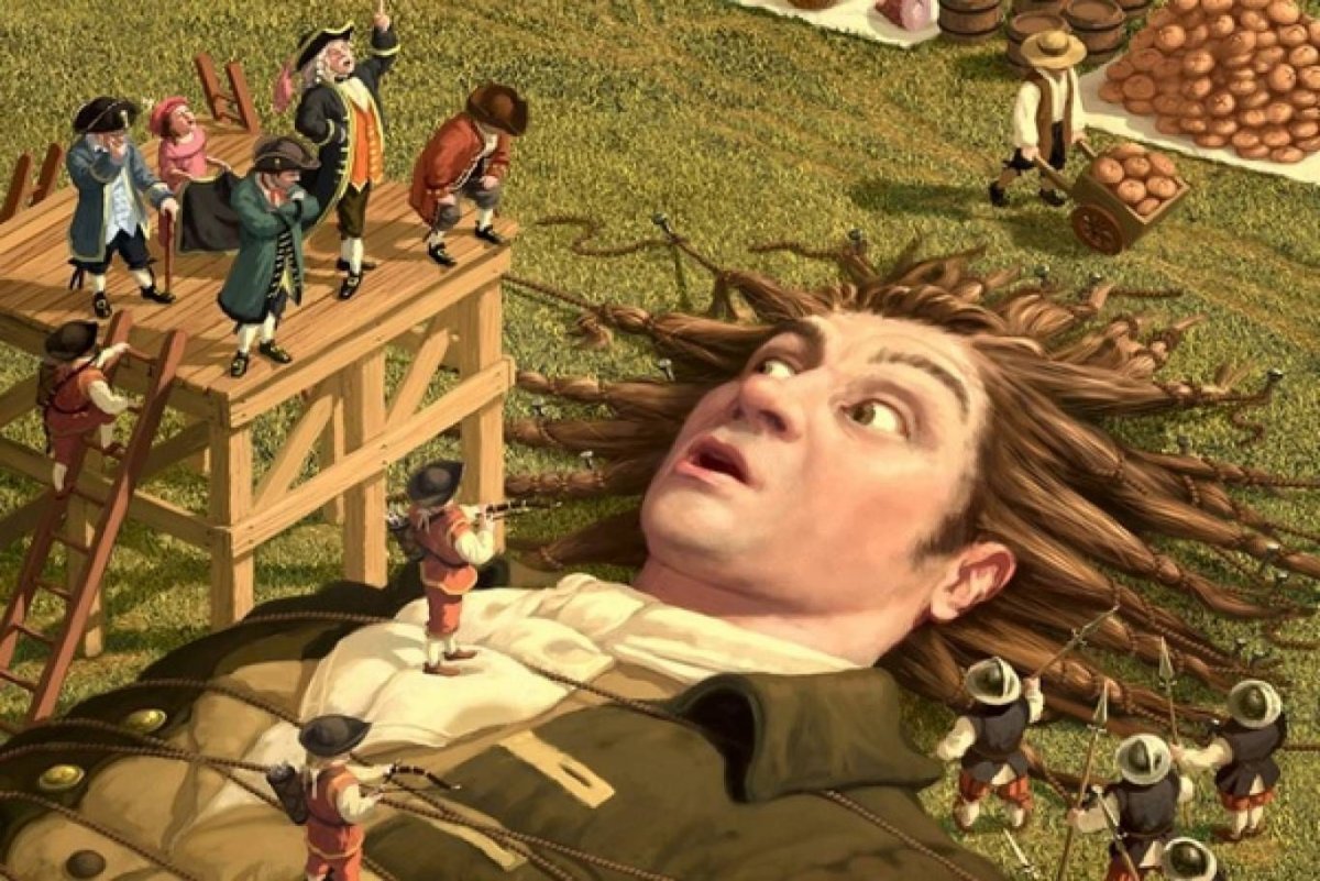 Путешествие Гулливера путешествие в Лилипутию