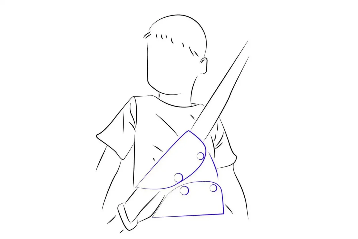 АА как нарисовать детское развитие и ремень удерживающий