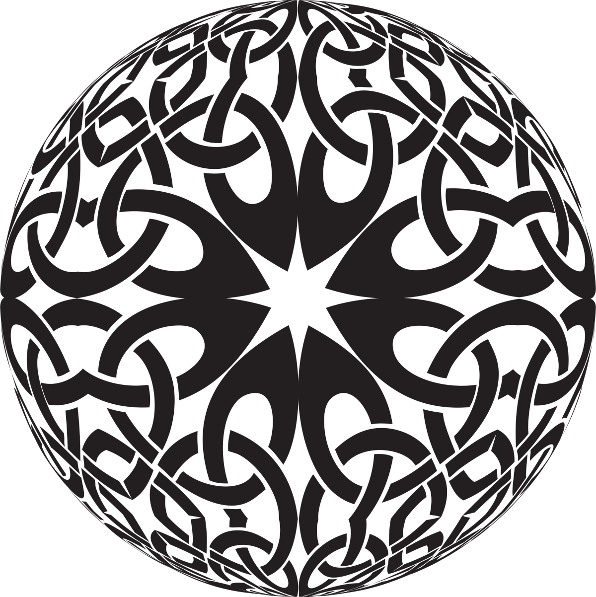 Круговой узор