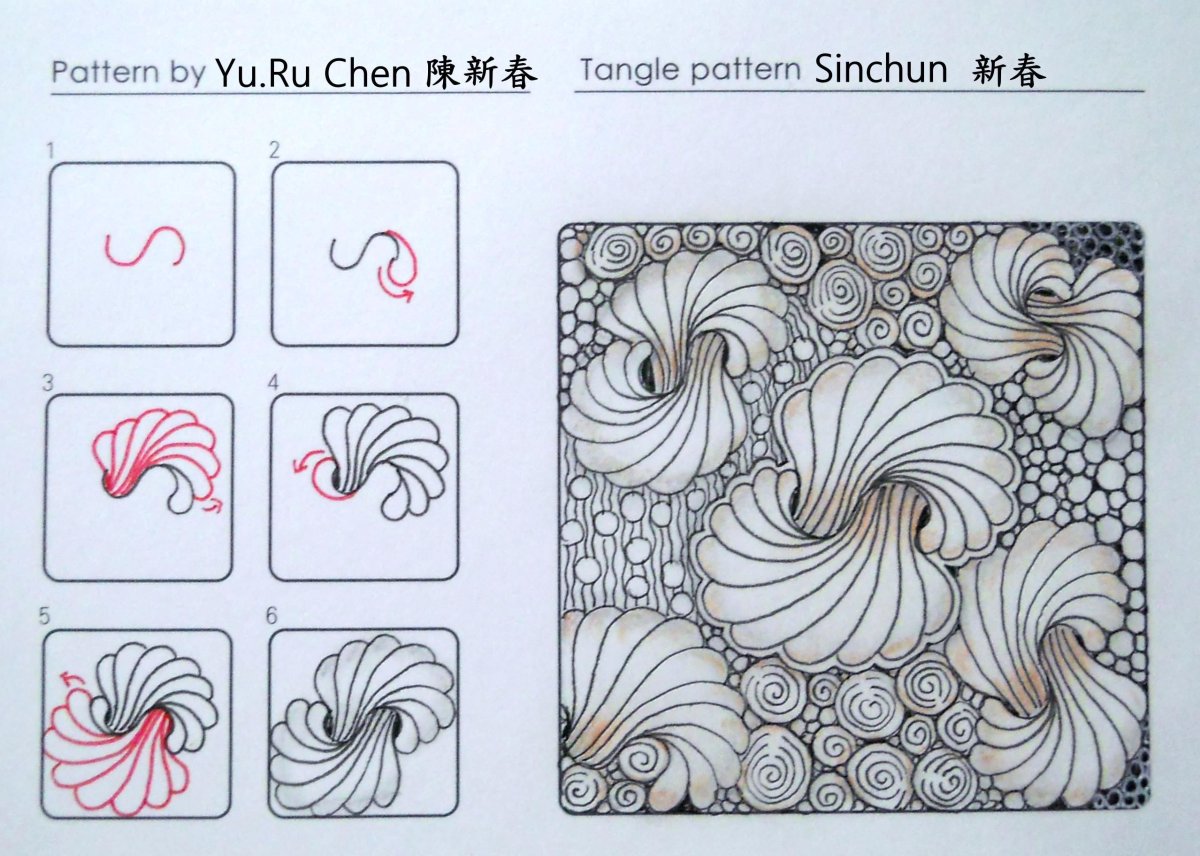 Зентангл танглы