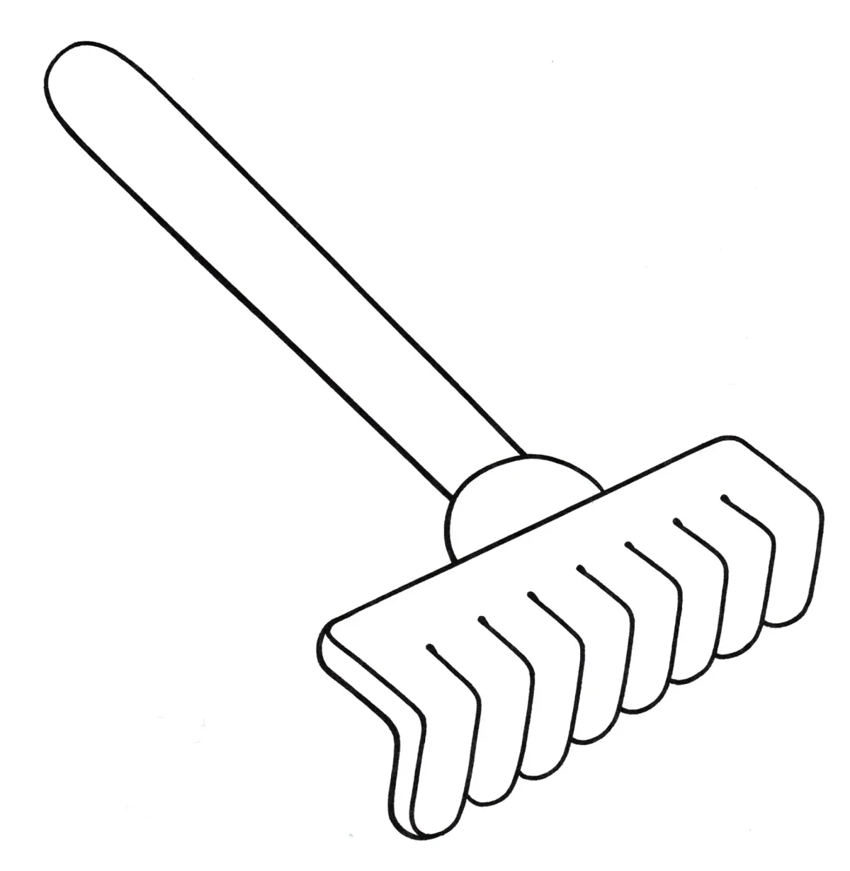 Рабочие инструменты раскраска