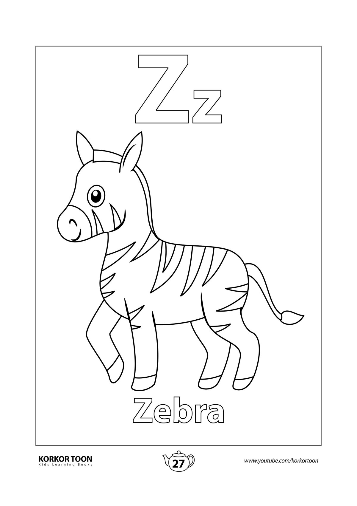 Животные фермы на английском для детей раскраски