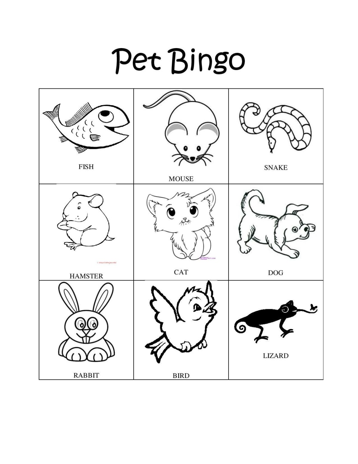 Animal задания для детей английский язык