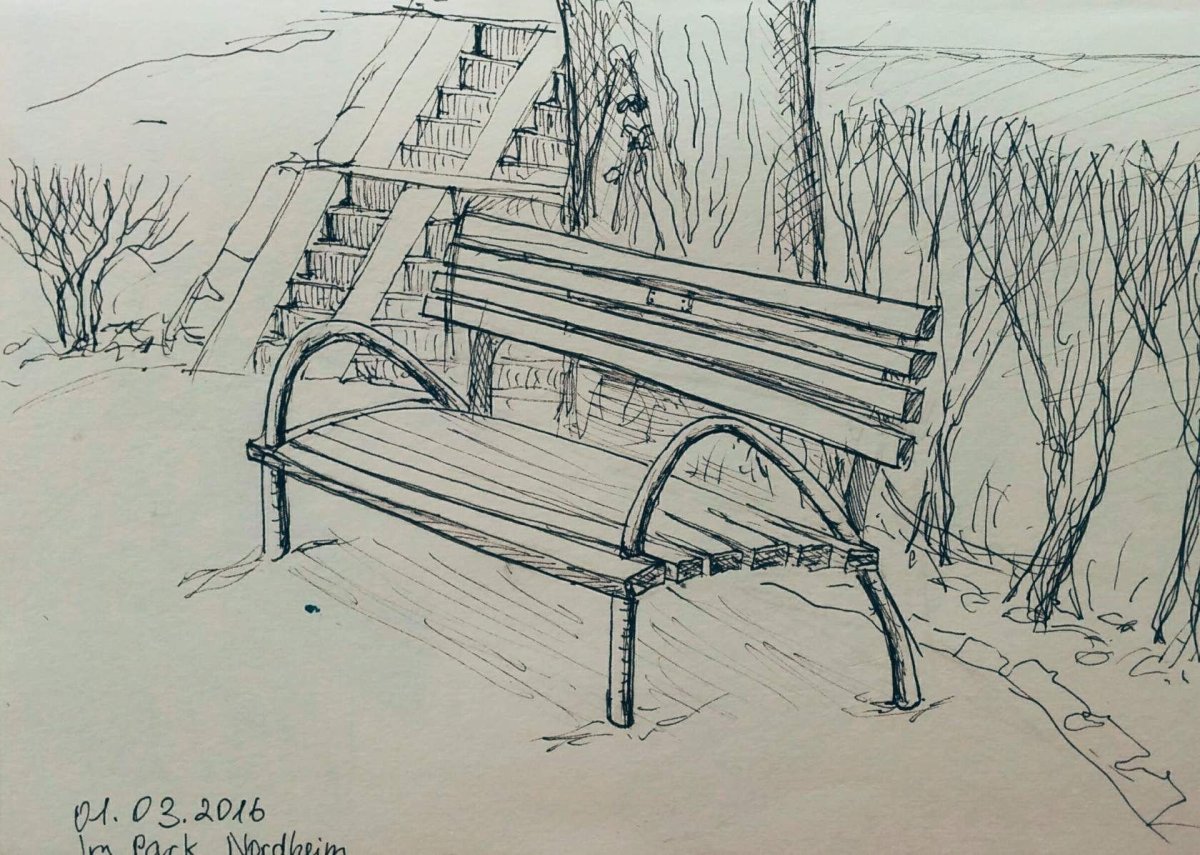 Парочка на лавке иллюстрация