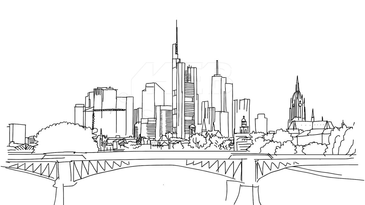 Город будущего раскраска для детей