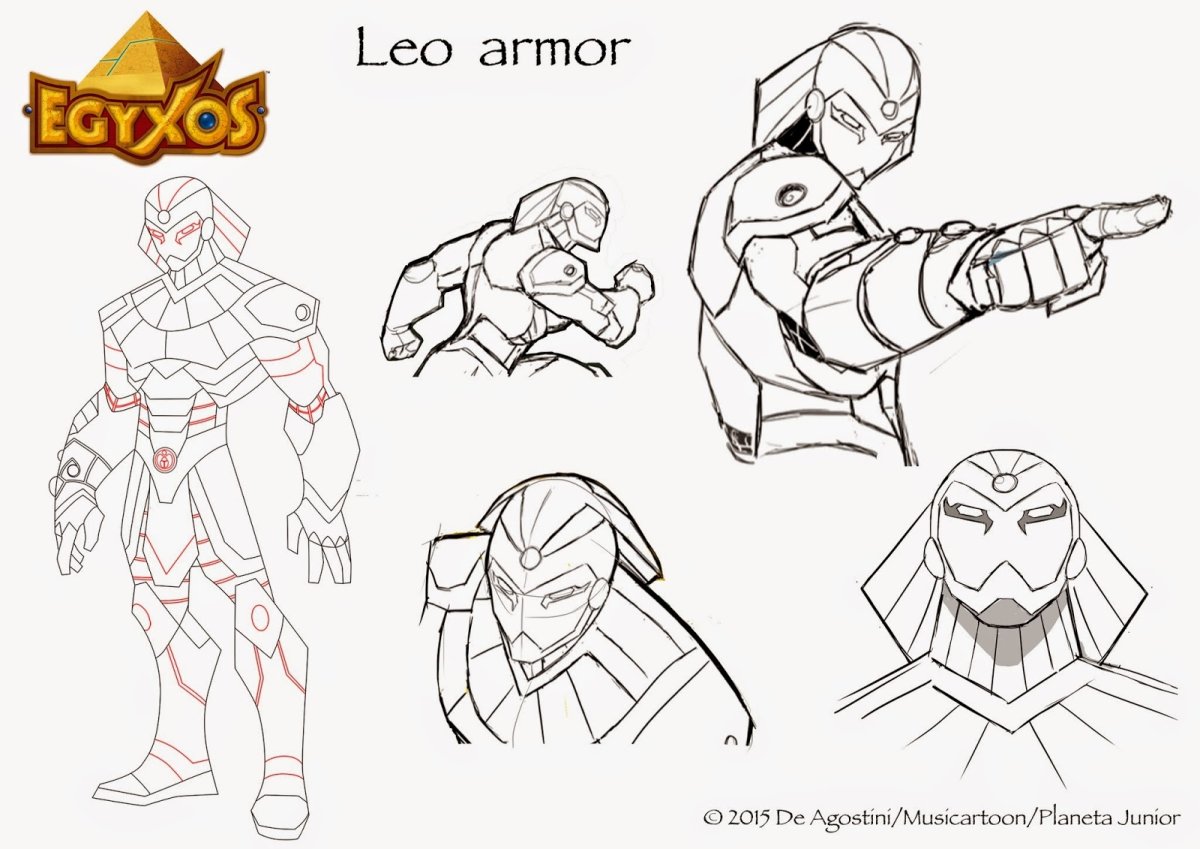 Раскраска герои египтуса