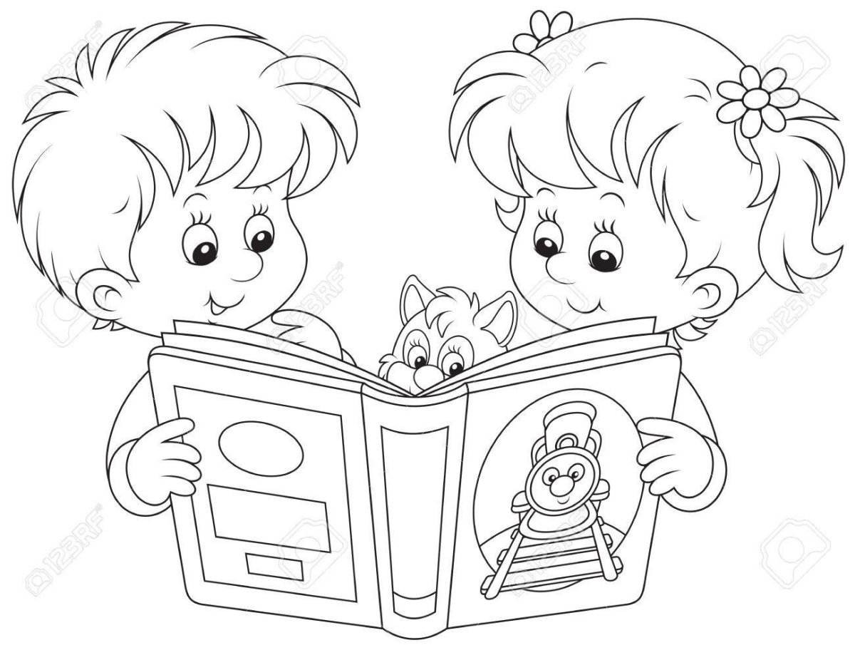 Книга раскраска для детей