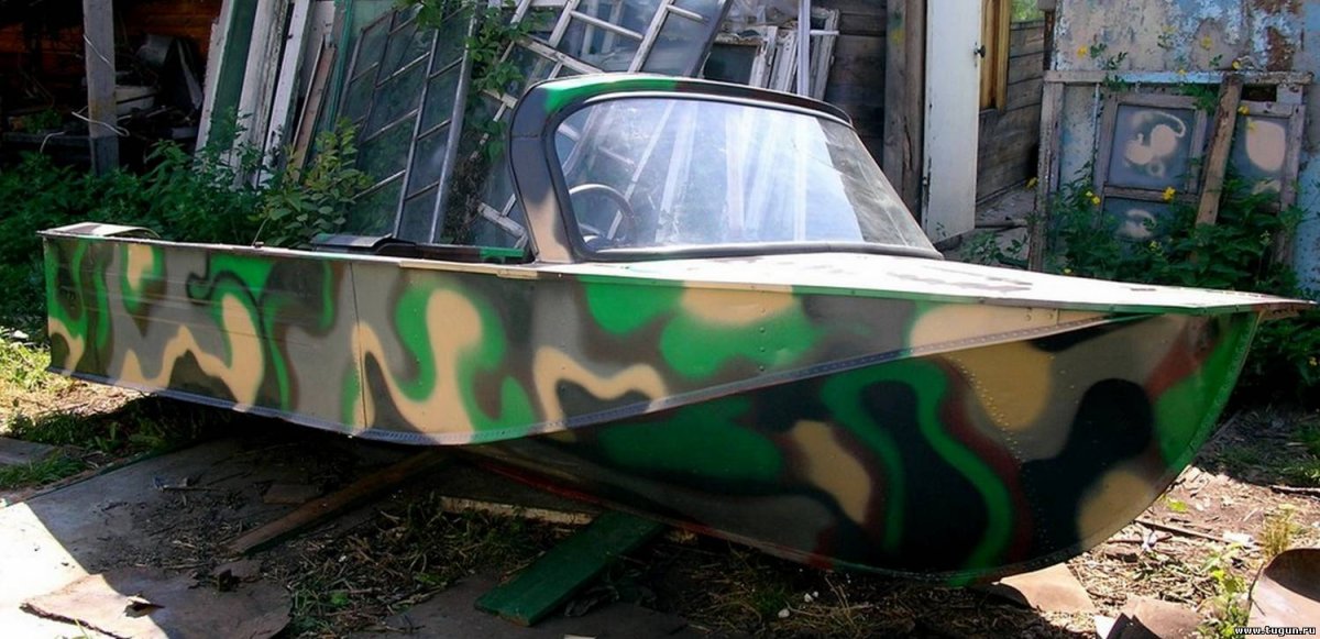 Лодка Прогресс 4 цвет хаки