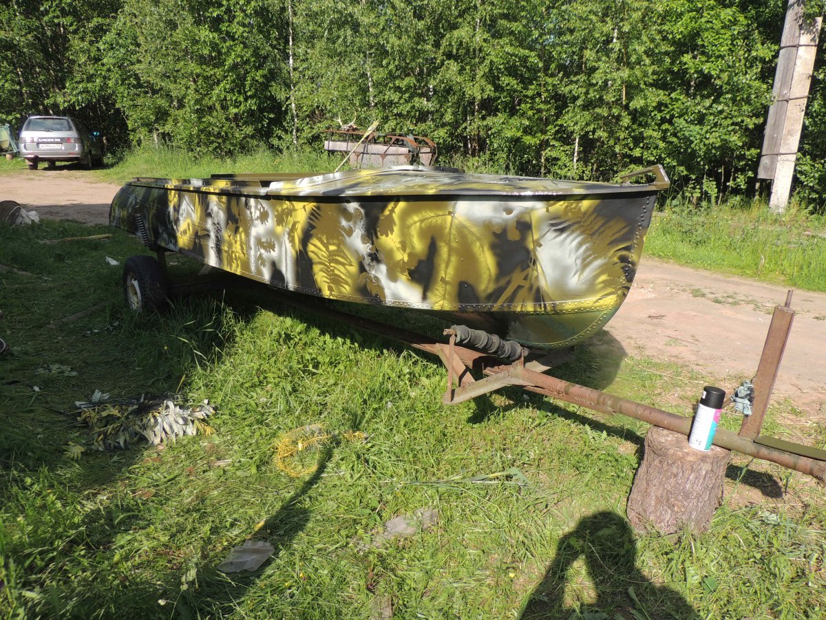 Трафарет для покраски оружия