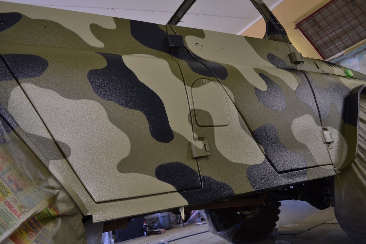 Черно белый камуфляж