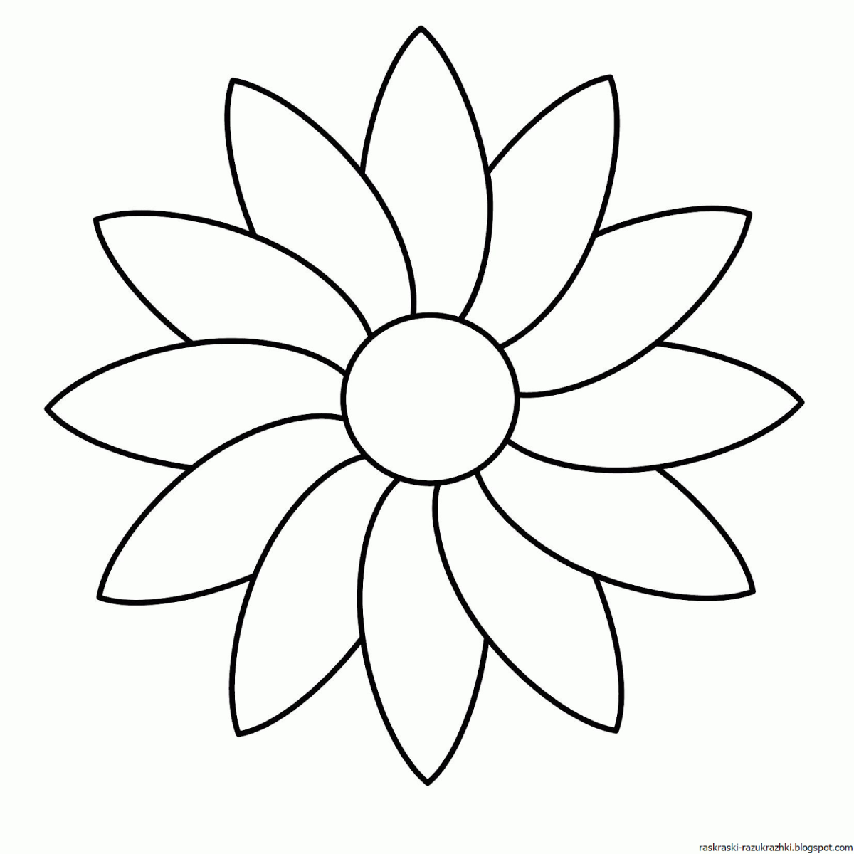 Цветы картинки раскраски