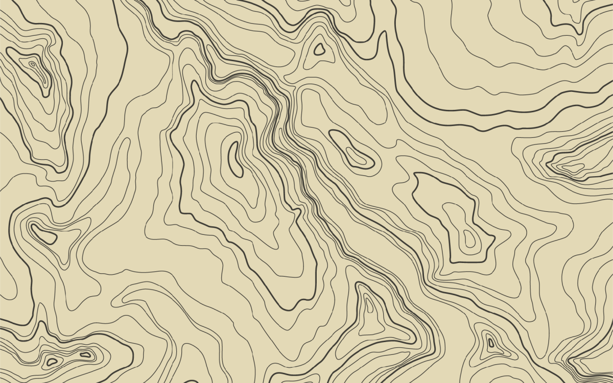 Topographic Map Contour pattern