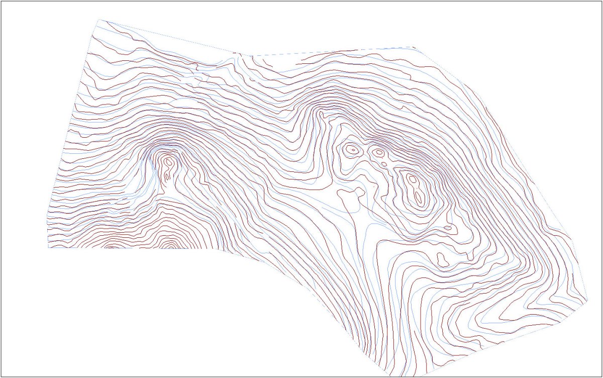 Топография изолинии рельефа вектор