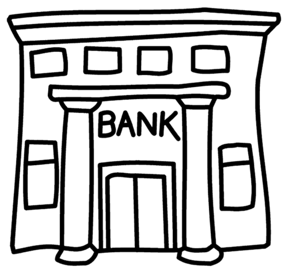 Банк раскраска для детей