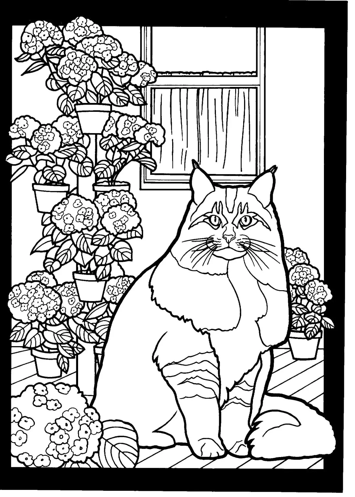 Кот на крыше вектор