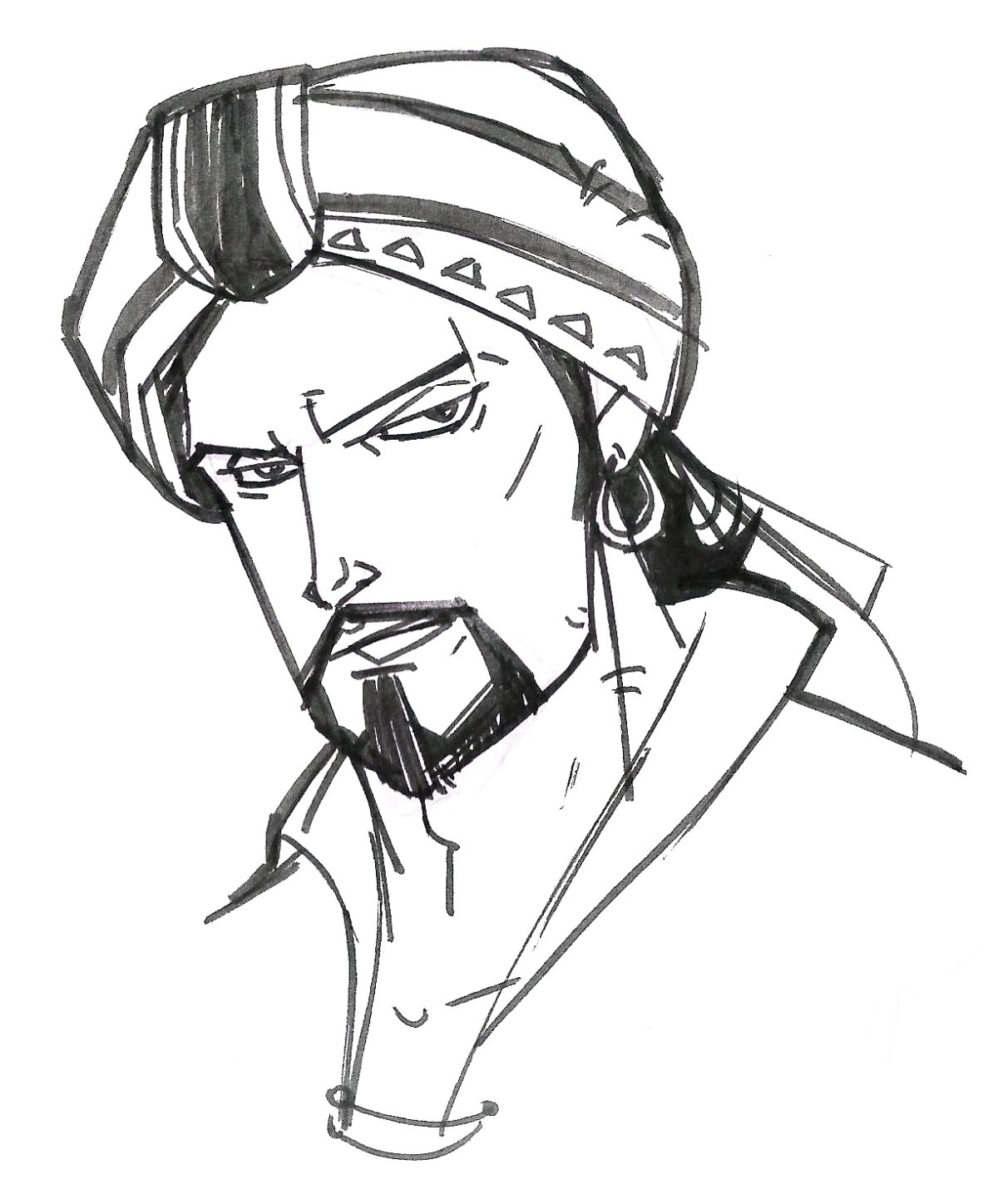 Раскраска пираты Карибского моря черная Жемчужина